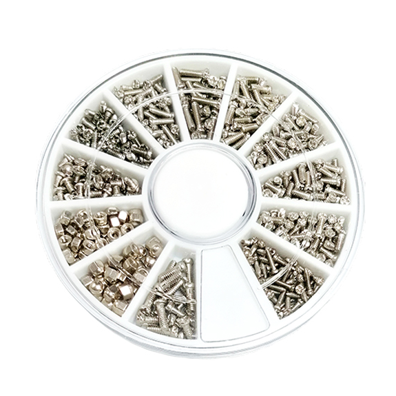 ŚRUBKI DO ZEGARKÓW I OKULARÓW 1000szt. - E01909