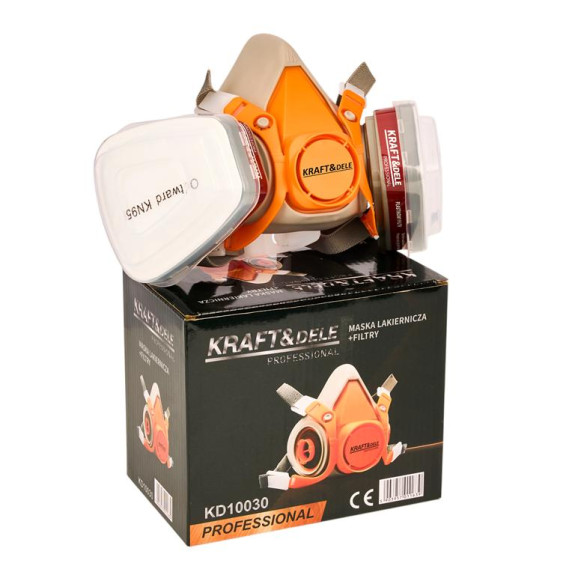 MASKA LAKIERNICZA OCHRONNA + FILTRY - KD10030