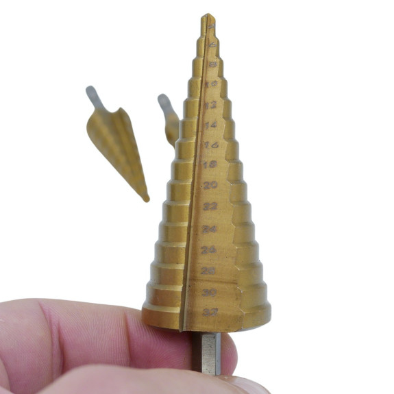 WIERTŁA STOŻKOWE 3 SZT. 4-32mm - S0322/H