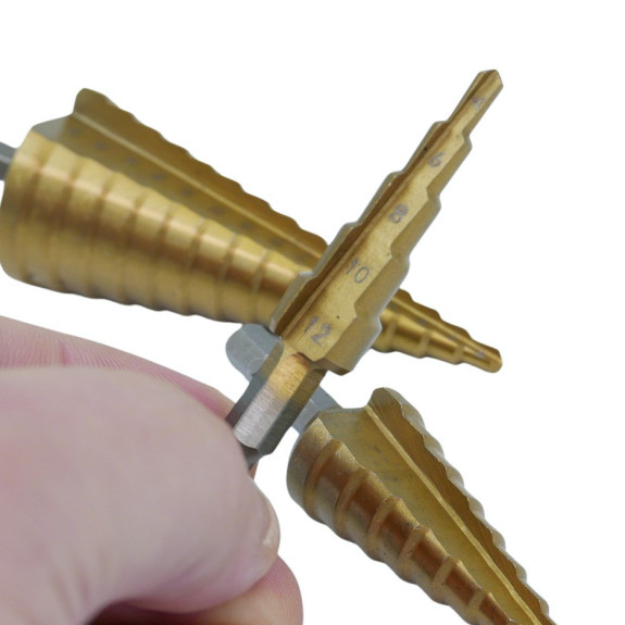 WIERTŁA STOŻKOWE 3 SZT. 4-32mm - S0322/H