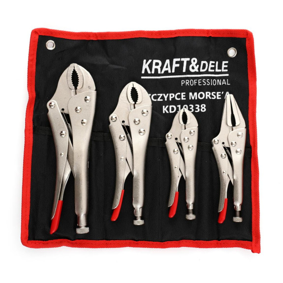 SZCZYPCE ZACISKOWE MORS'A ZESTAW 4 SZT. - KD10338
