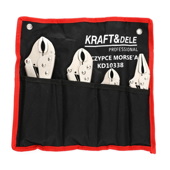 SZCZYPCE ZACISKOWE MORS'A ZESTAW 4 SZT. - KD10338